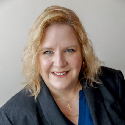 Portrait image of councilor Charity Gutske